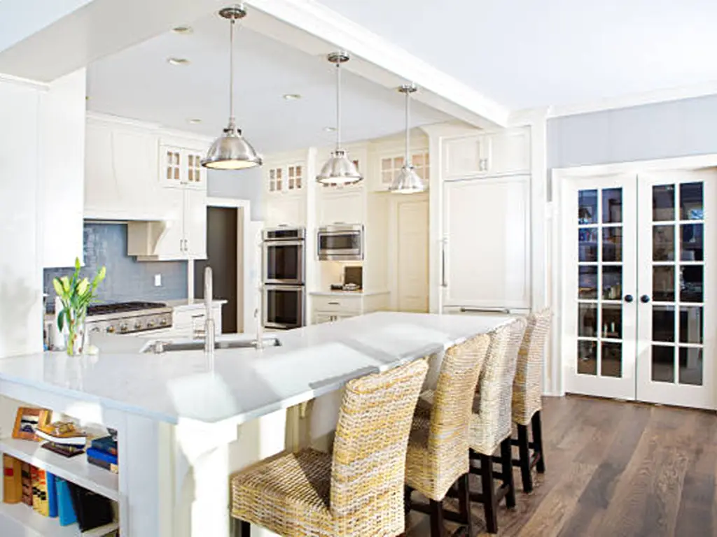 French Doors vs. Double Doors: What’s the Difference & Which Should You Choose? 3 kitchen & living area
