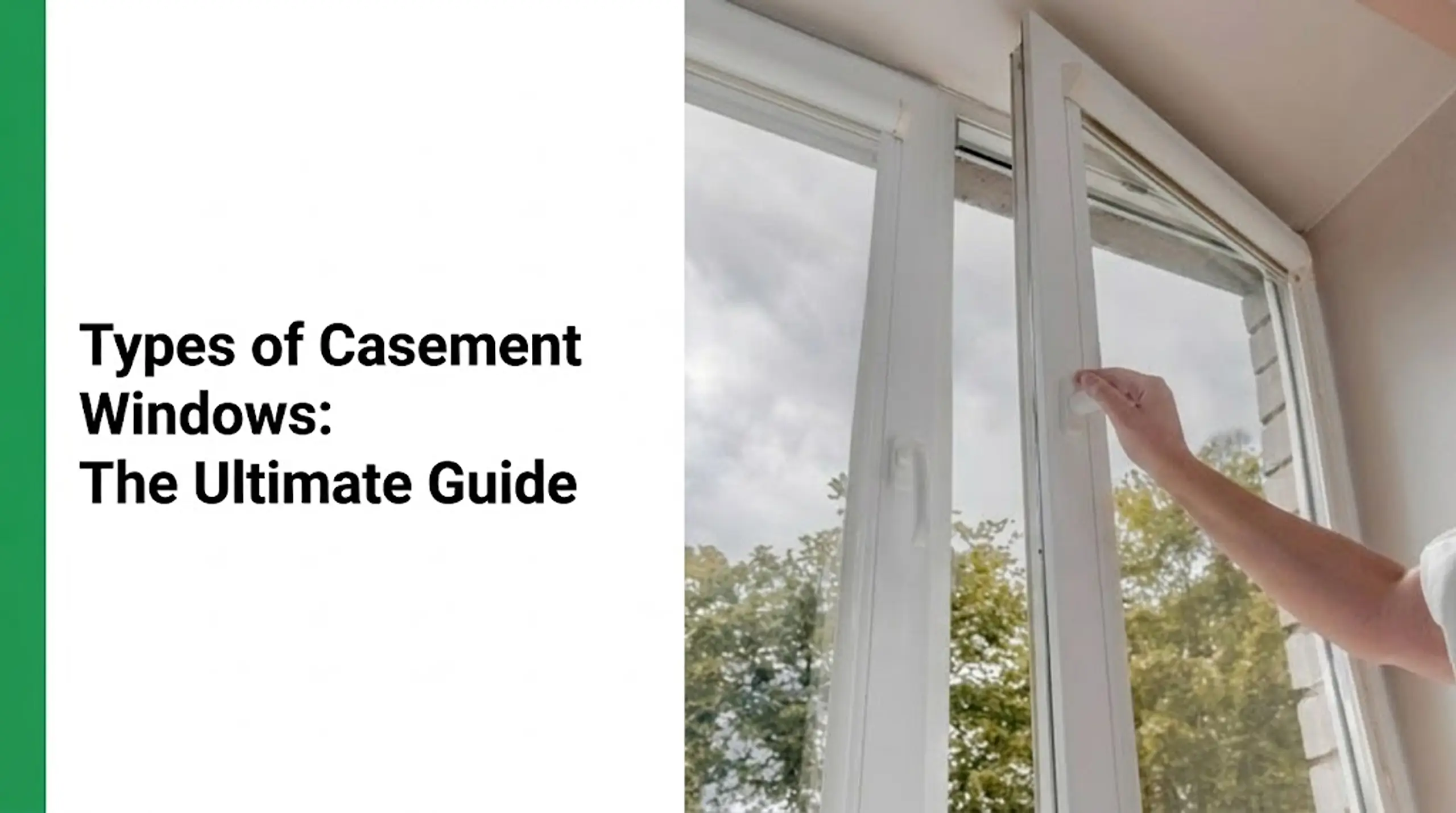 types of casement windows