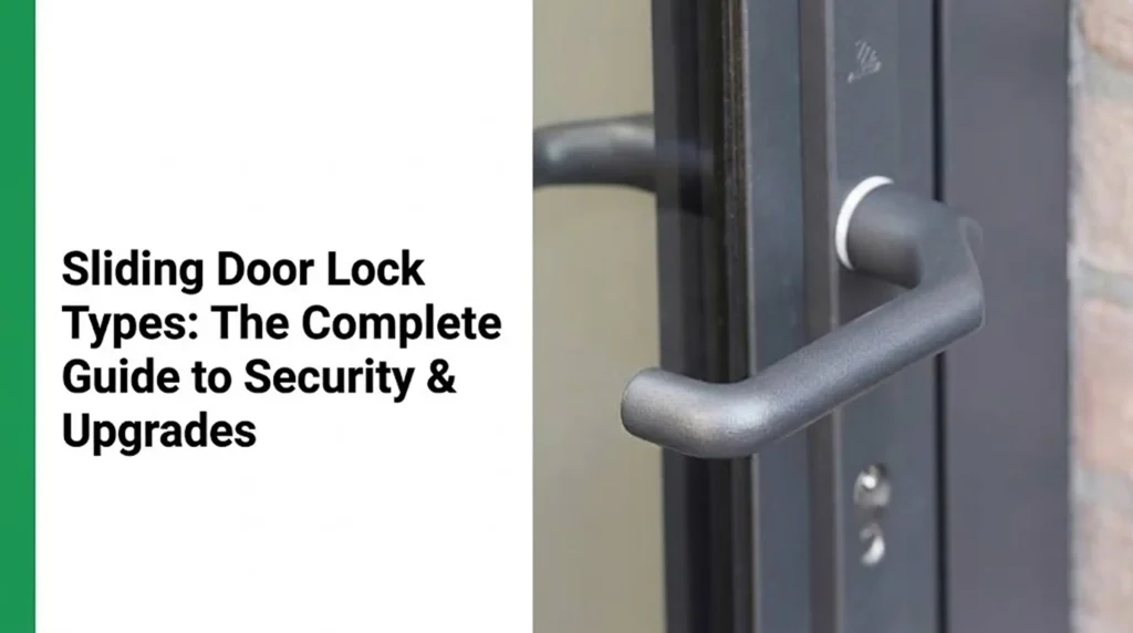 sliding door lock types