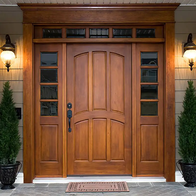 solid wood door