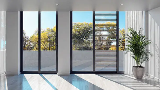 2026 Balcony Sliding Doors Design Guide: 10 Stunning Ideas & Ultimate Buying Tips 9 sliding doors with built-In blinds