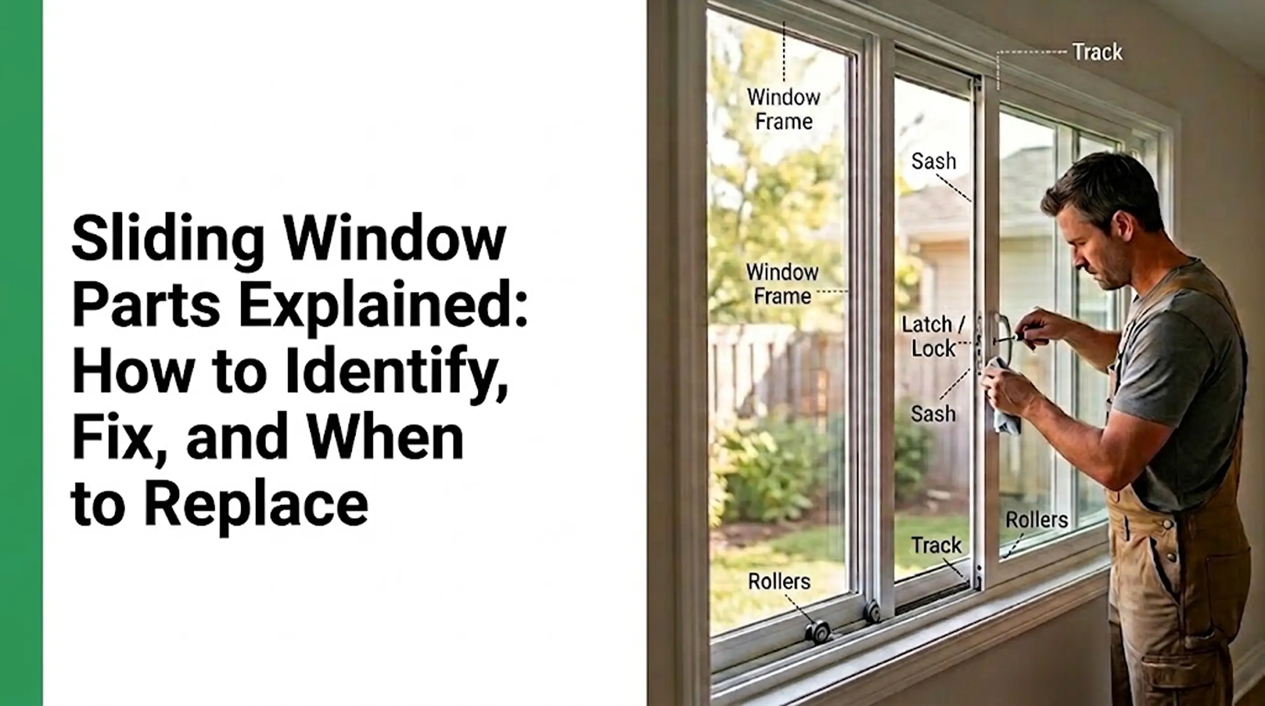 sliding window parts
