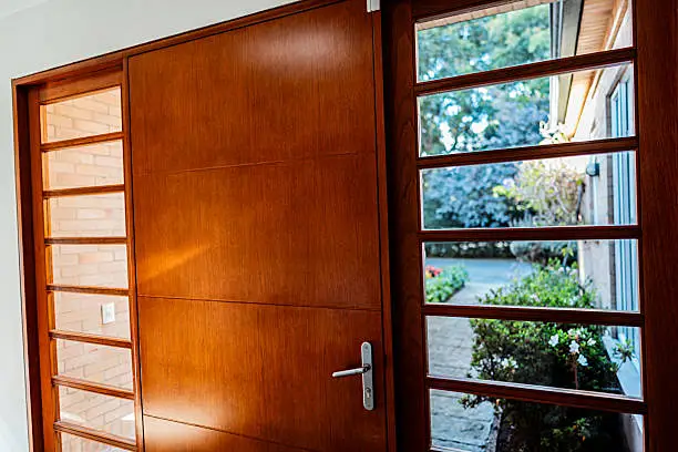 2026 Balcony Sliding Doors Design Guide: 10 Stunning Ideas & Ultimate Buying Tips 8 wood-grain finish aluminium doors